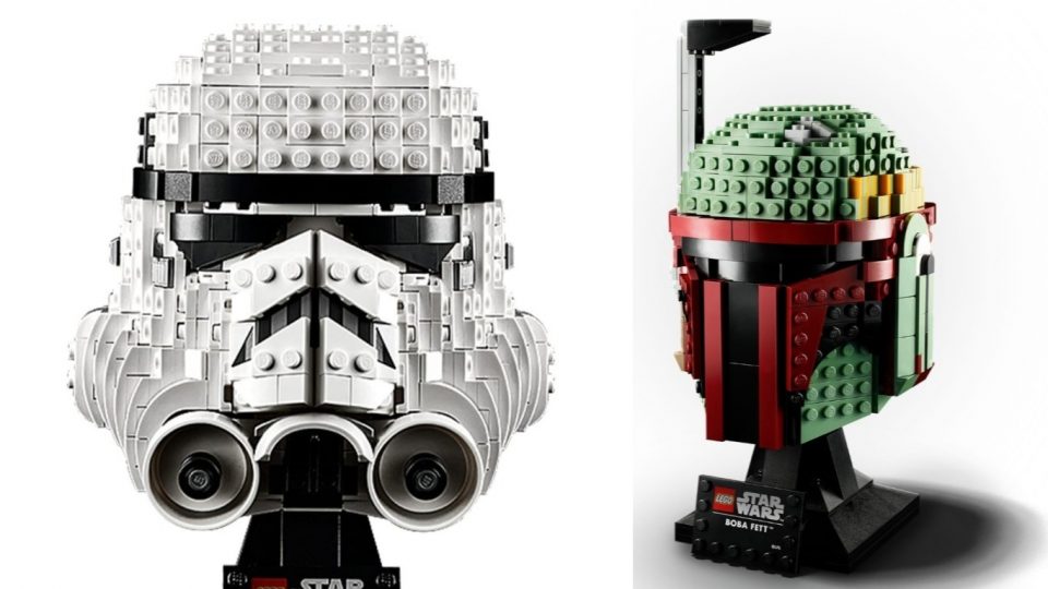 casques star wars lego