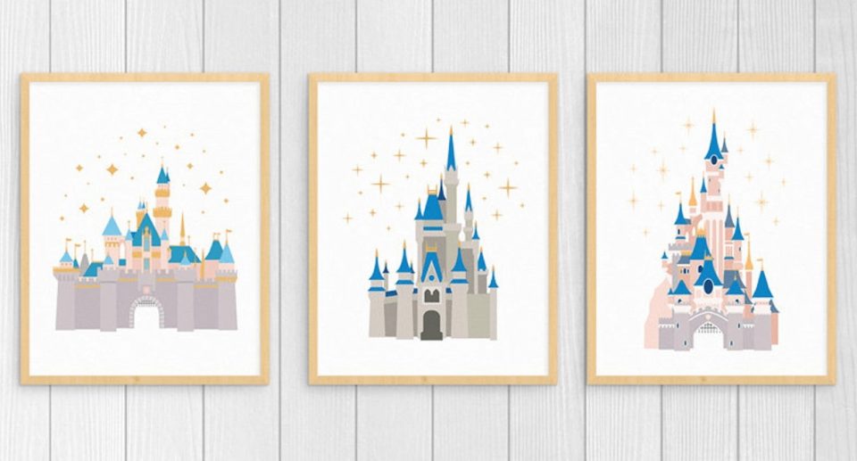 châteaux disney