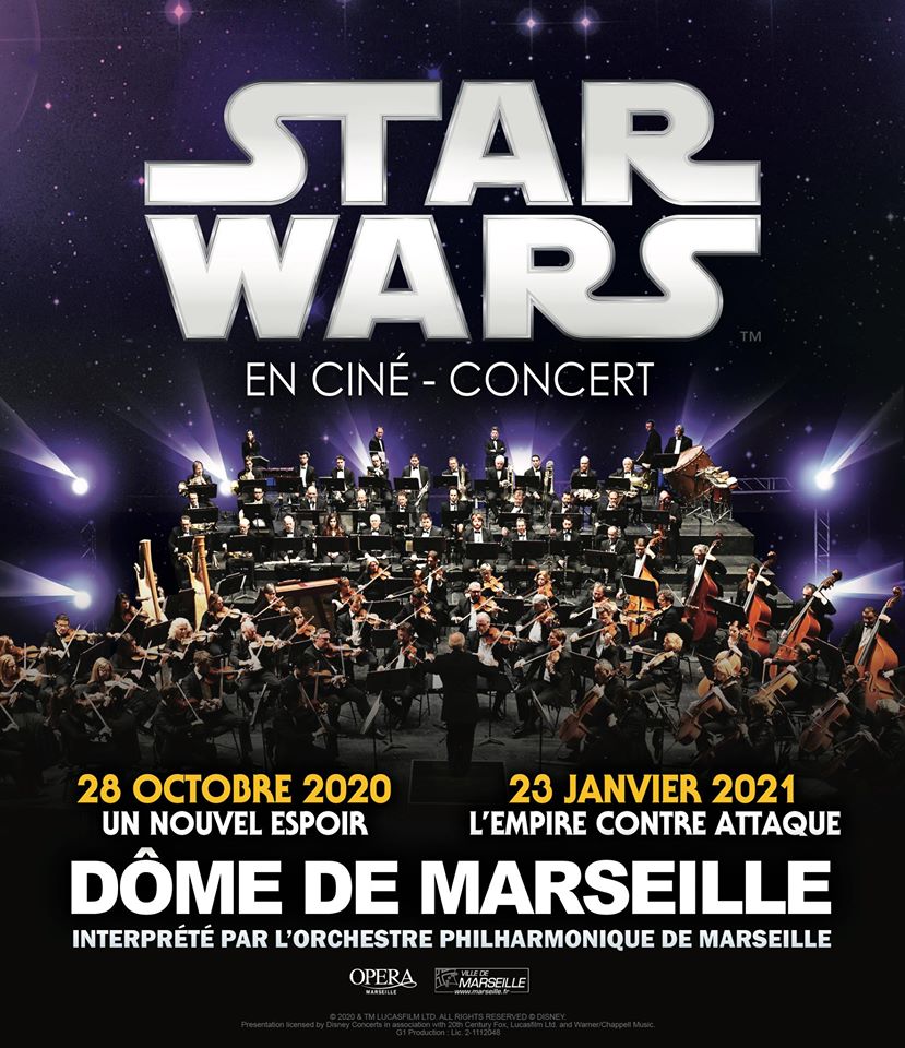 star wars ciné-concerts affiche