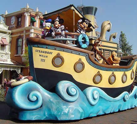 la parade du monde merveilleux disney