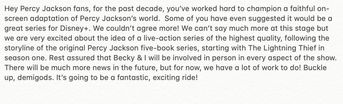 percy jackson