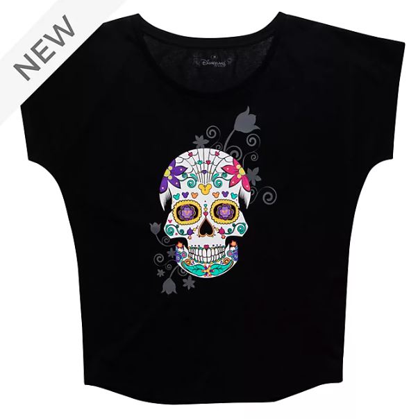 t-shirt día de los muertos disneyland paris