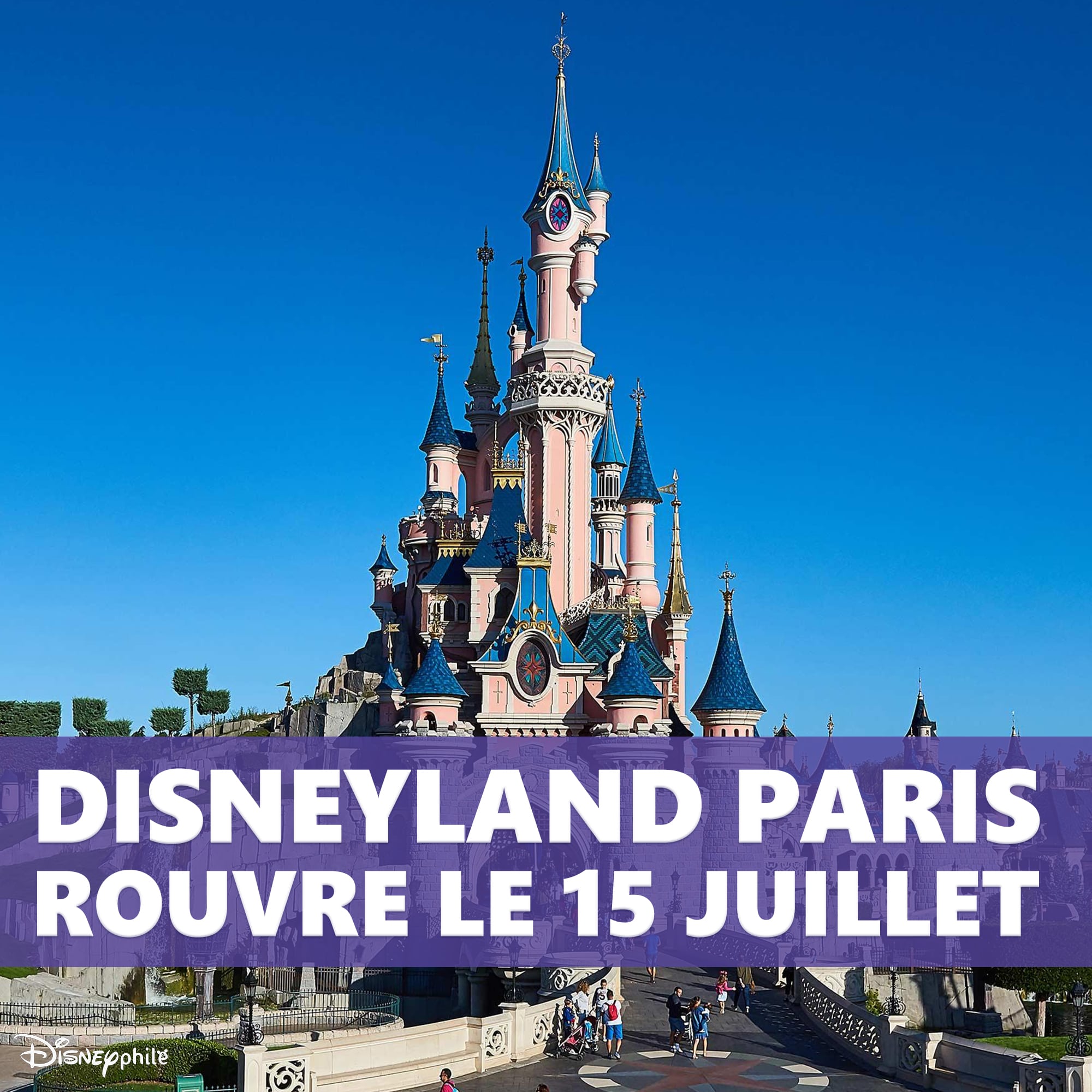 réouverture disneyland paris