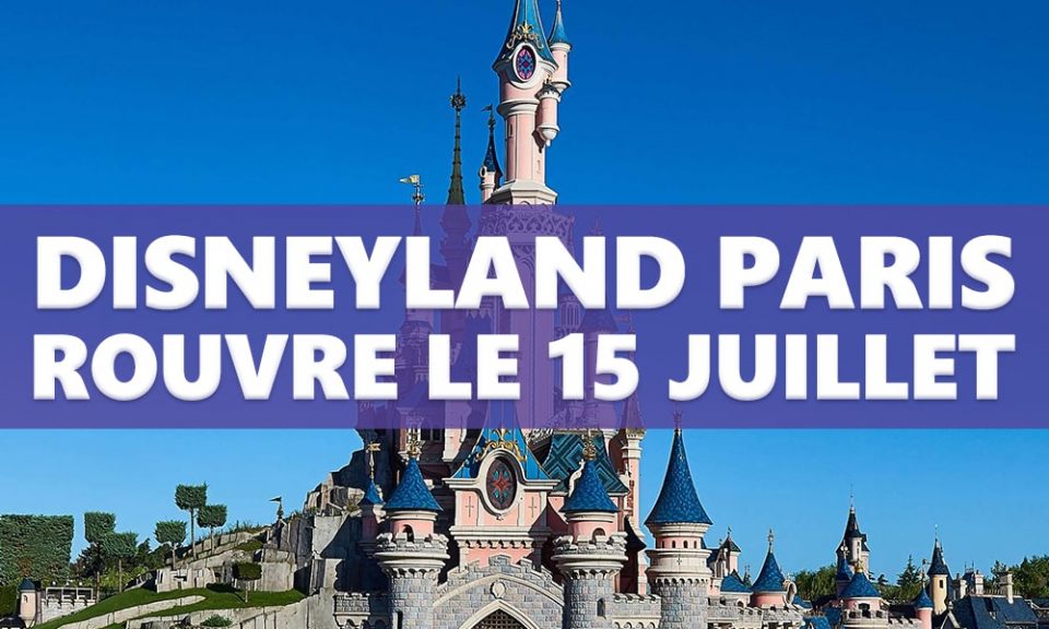réouverture disneyland paris