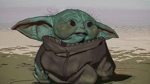 bébé yoda concept art