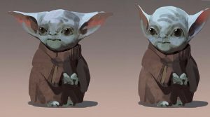 bébé yoda concept art