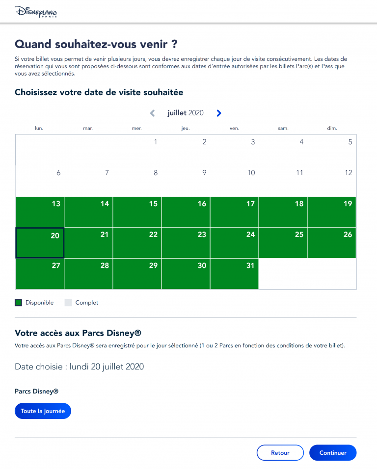 Plateforme De Reservation Disney