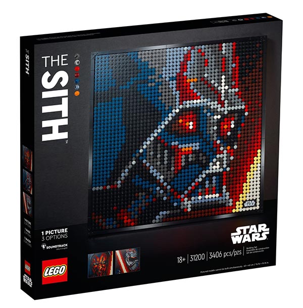 art lego star wars sith