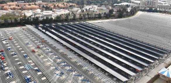 Le parking visiteurs de Disneyland Paris sera recouvert d'ici 2023 par 67 500 panneaux solaires