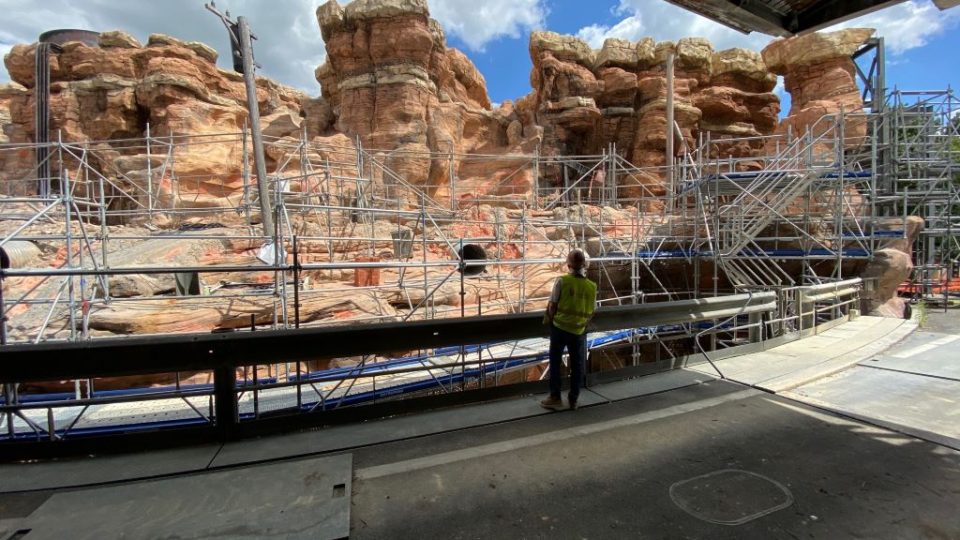 reprise chantiers disneyland paris