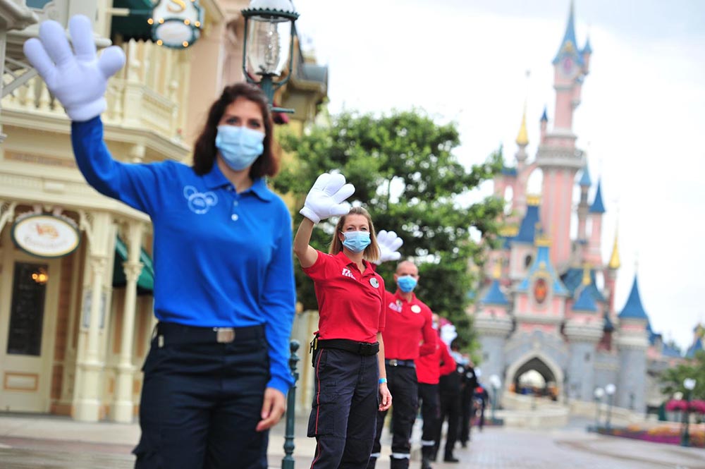 réouverture disneyland paris