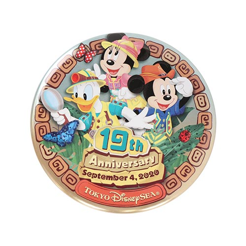 badge tokyo disneysea 19 ans