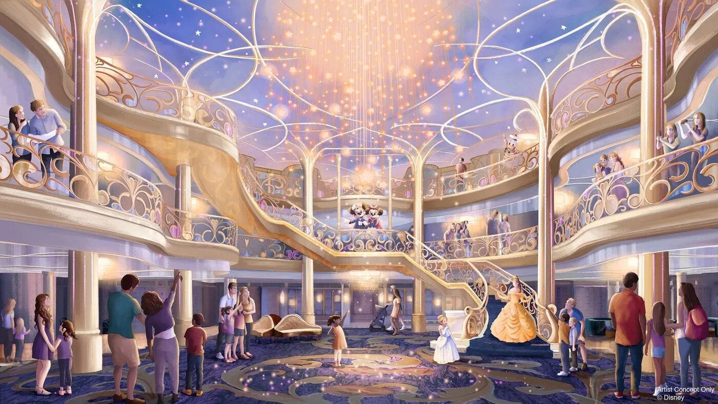 atrium disney wish
