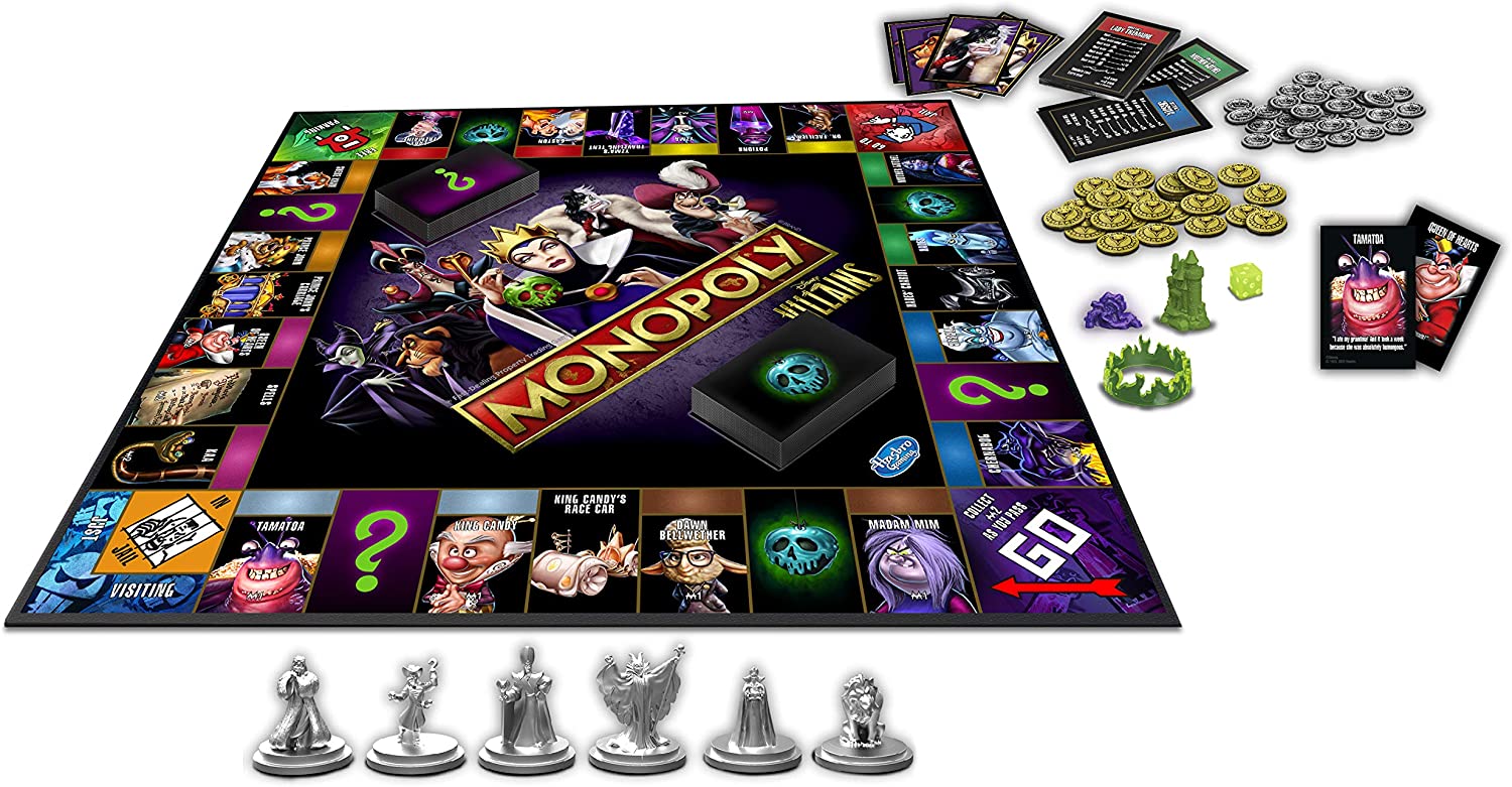 monopoly disney villains