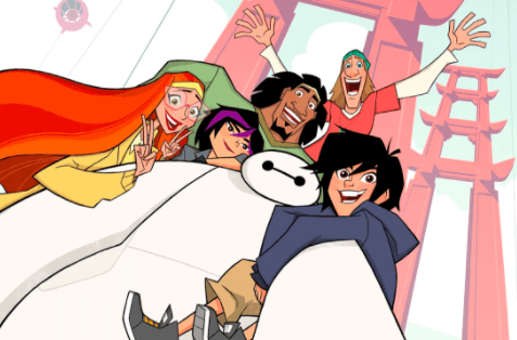 baymax et les nouveaux héros