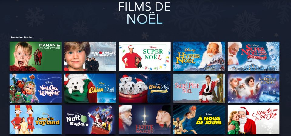 films de noel