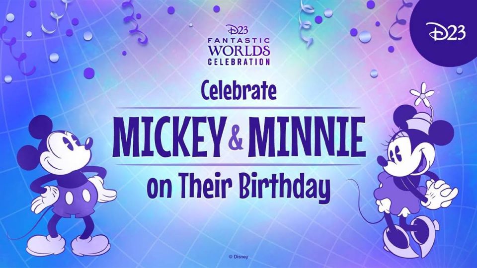 Celebrate Mickey & Minnie on Their Birthday