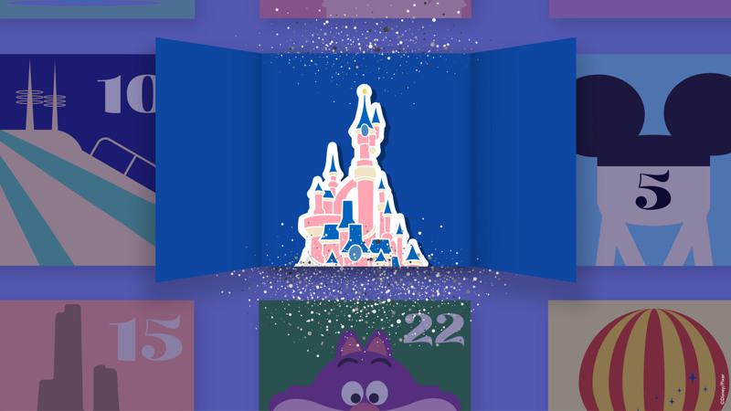 calendrier de l'avent disneyland paris