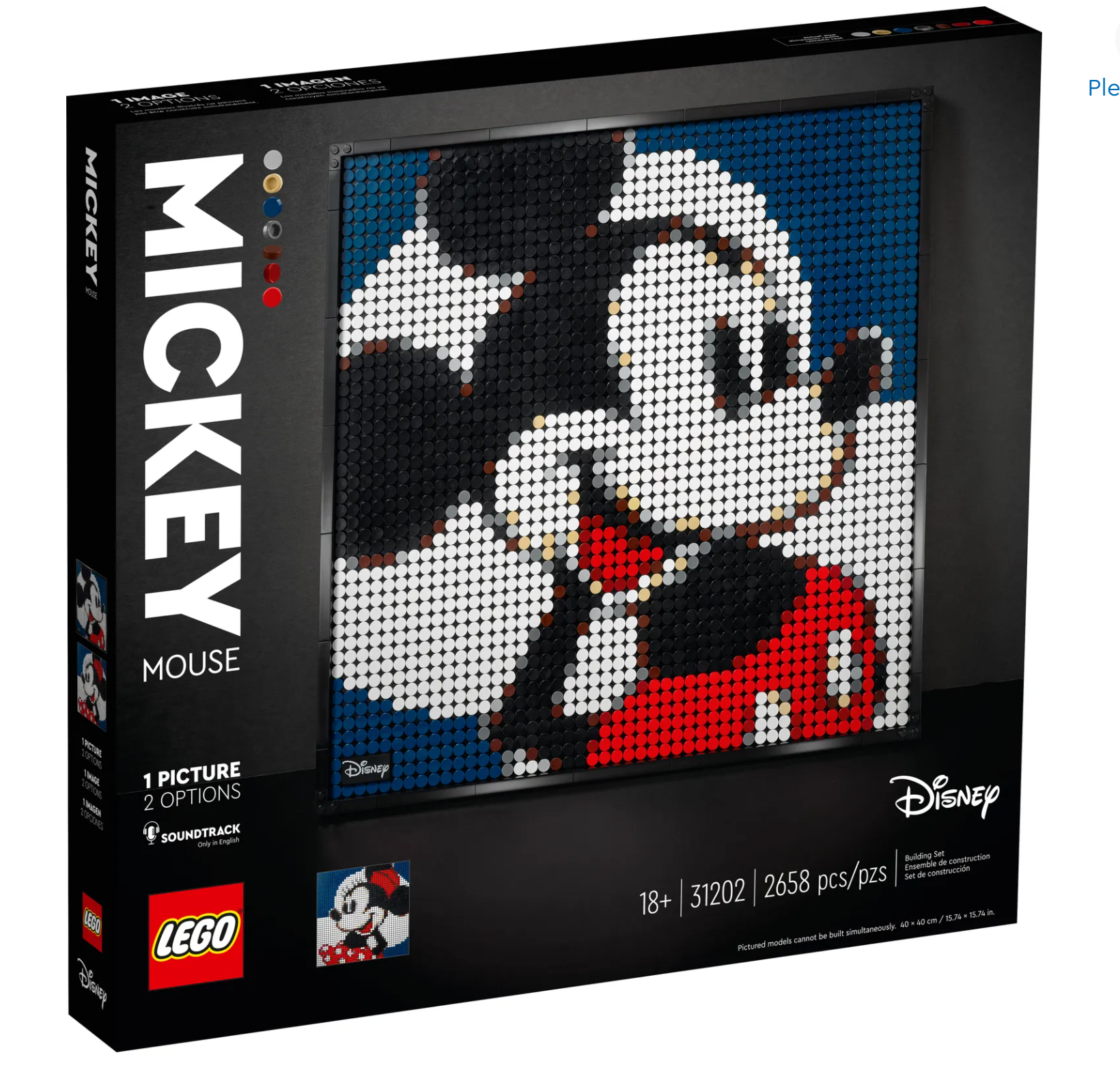 mickey mouse lego art