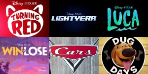 projets pixar