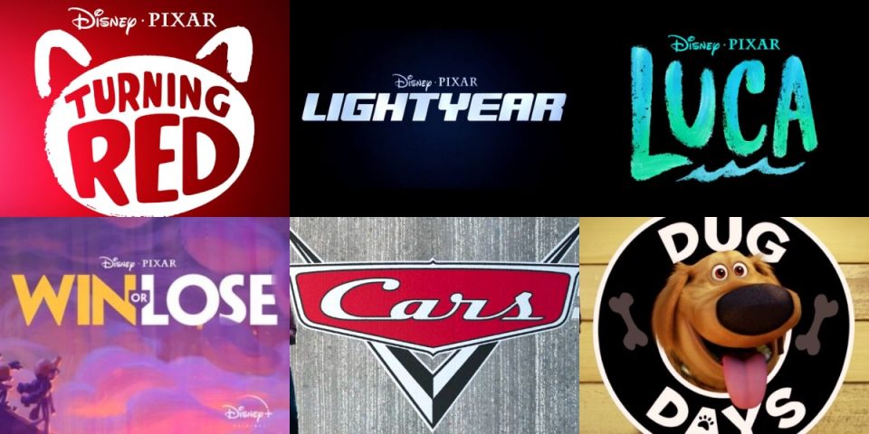 projets pixar
