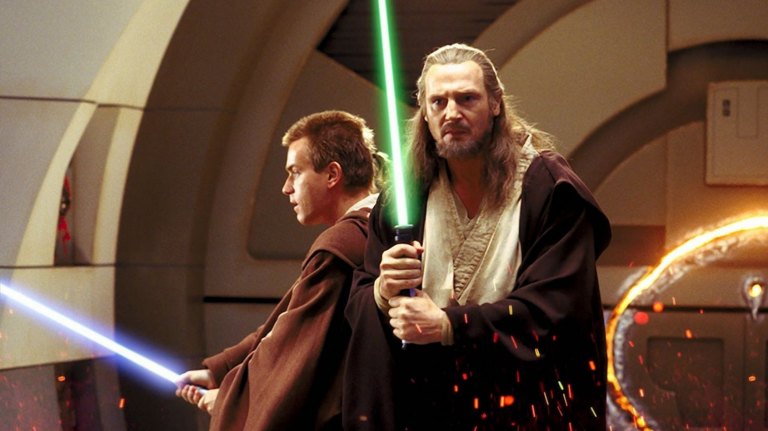 qui-gon jinn liam neeson