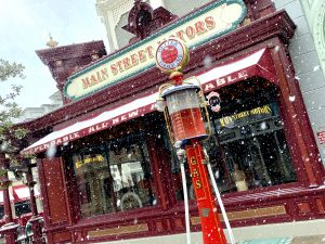 disneyland paris sous la neige