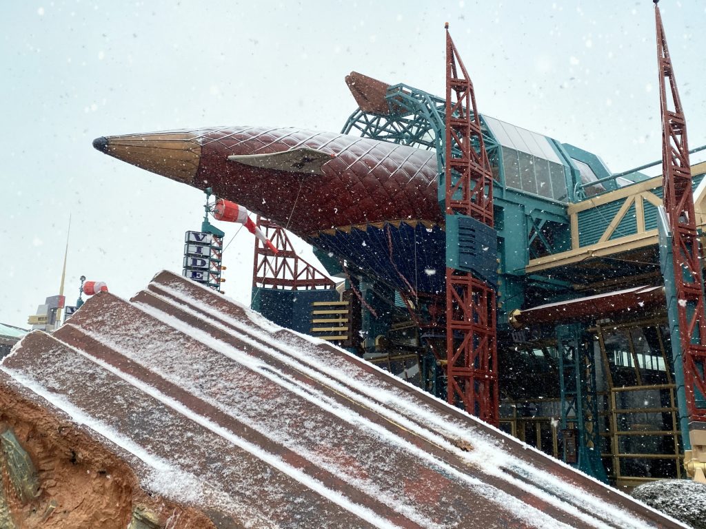 disneyland paris neige