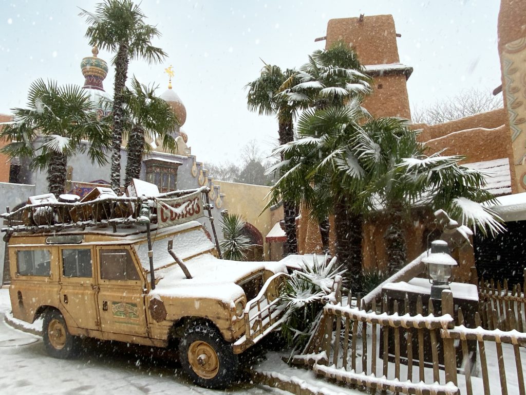 disneyland paris neige