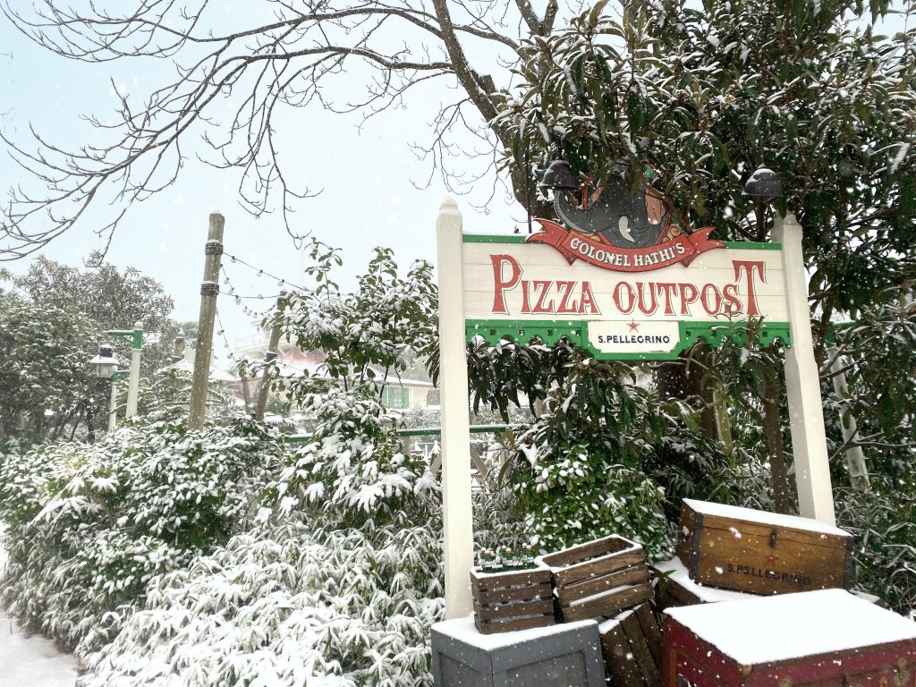 disneyland paris neige