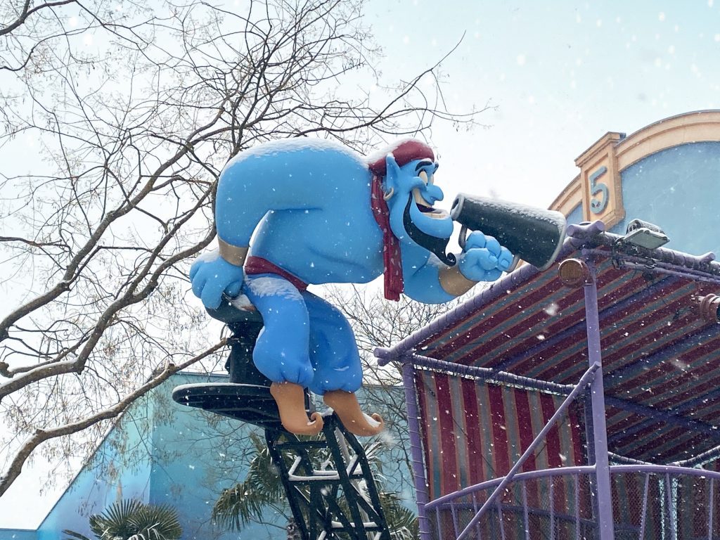 disneyland paris neige