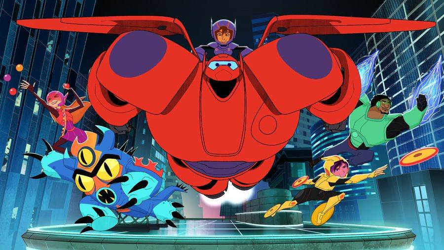 baymax et les nouveaux héros