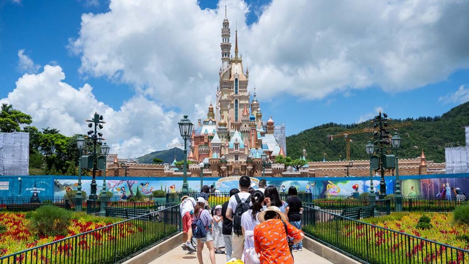 hong kong disneyland 19 février