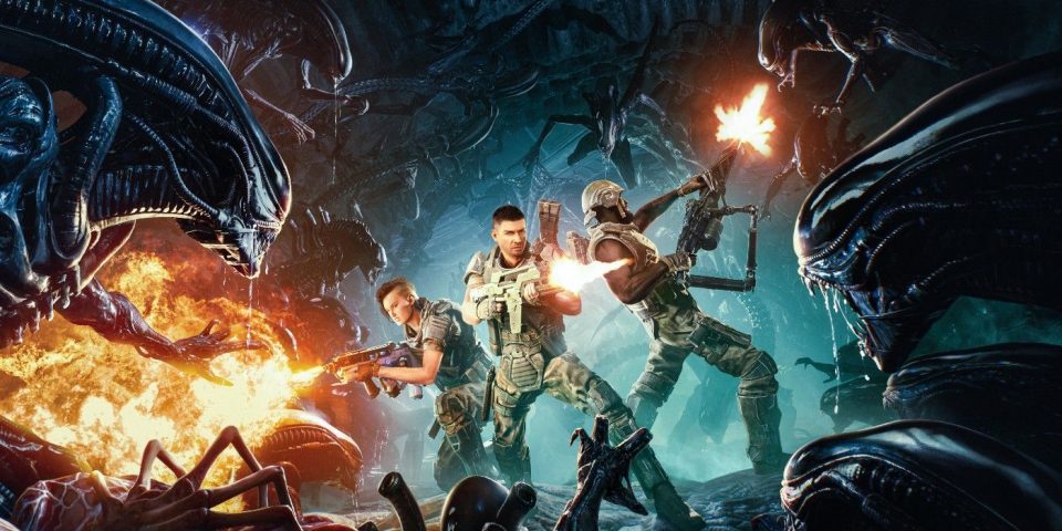 aliens fireteam