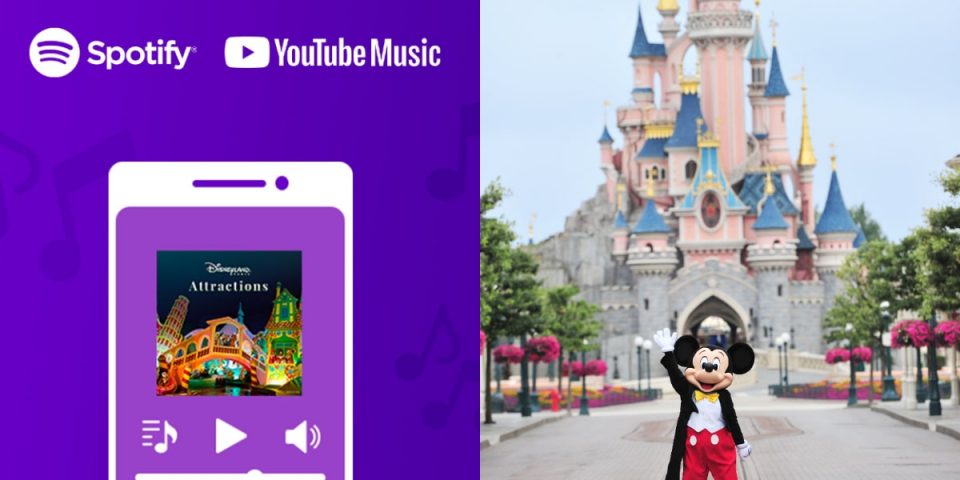 disneyland paris spotify youtube music
