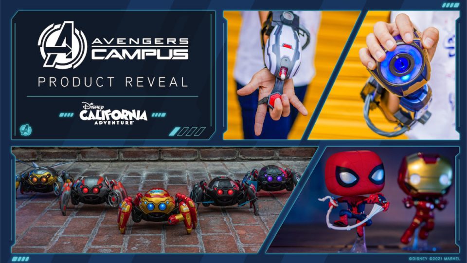 avengers campus produits dérivés