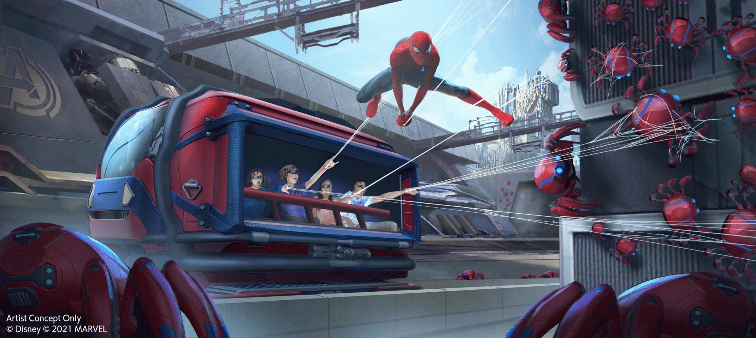 avengers campus produits dérivés