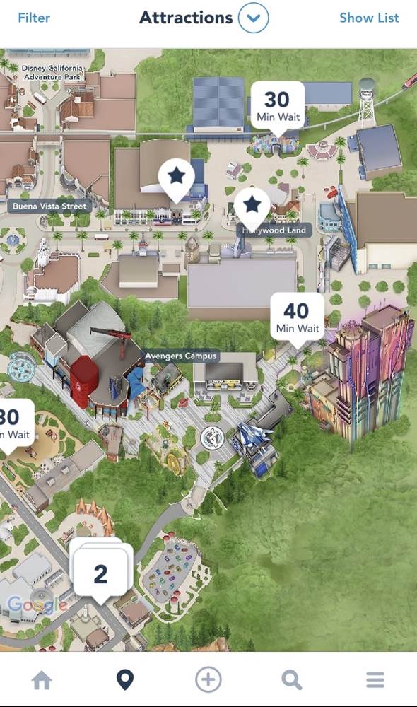 carte avengers campus