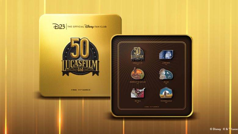 lucasfilm 50 ans d23 pin's