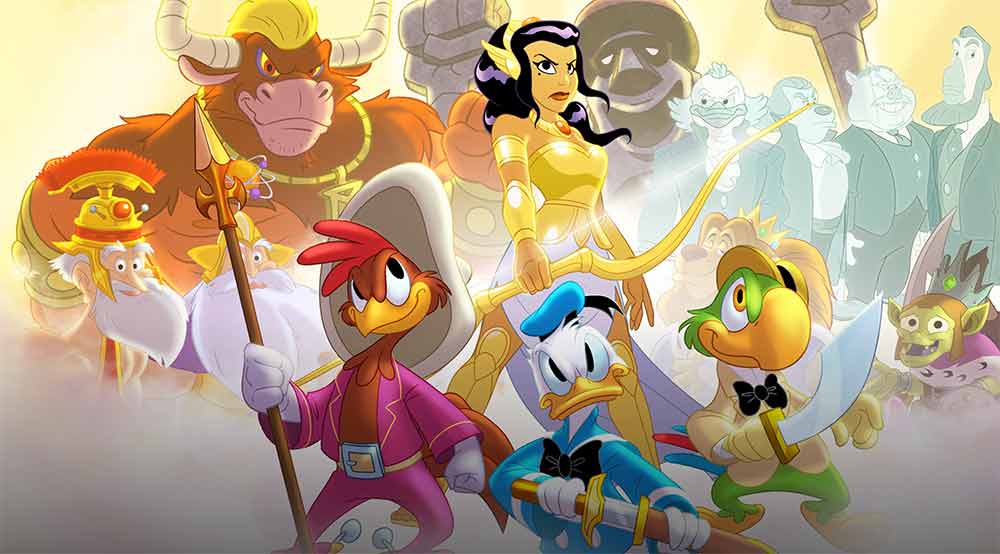 trois caballeros série disney channel