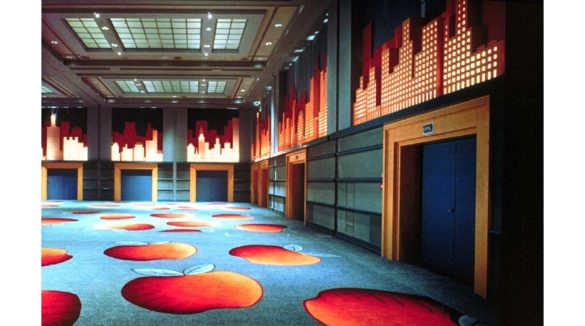 Salle de bal du centre de convention en 1992