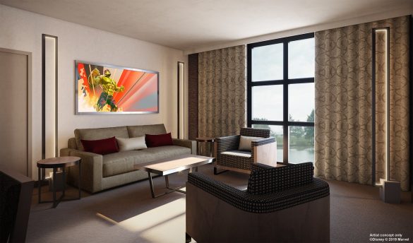 Vue préparatoire d'une autre suite Avengers