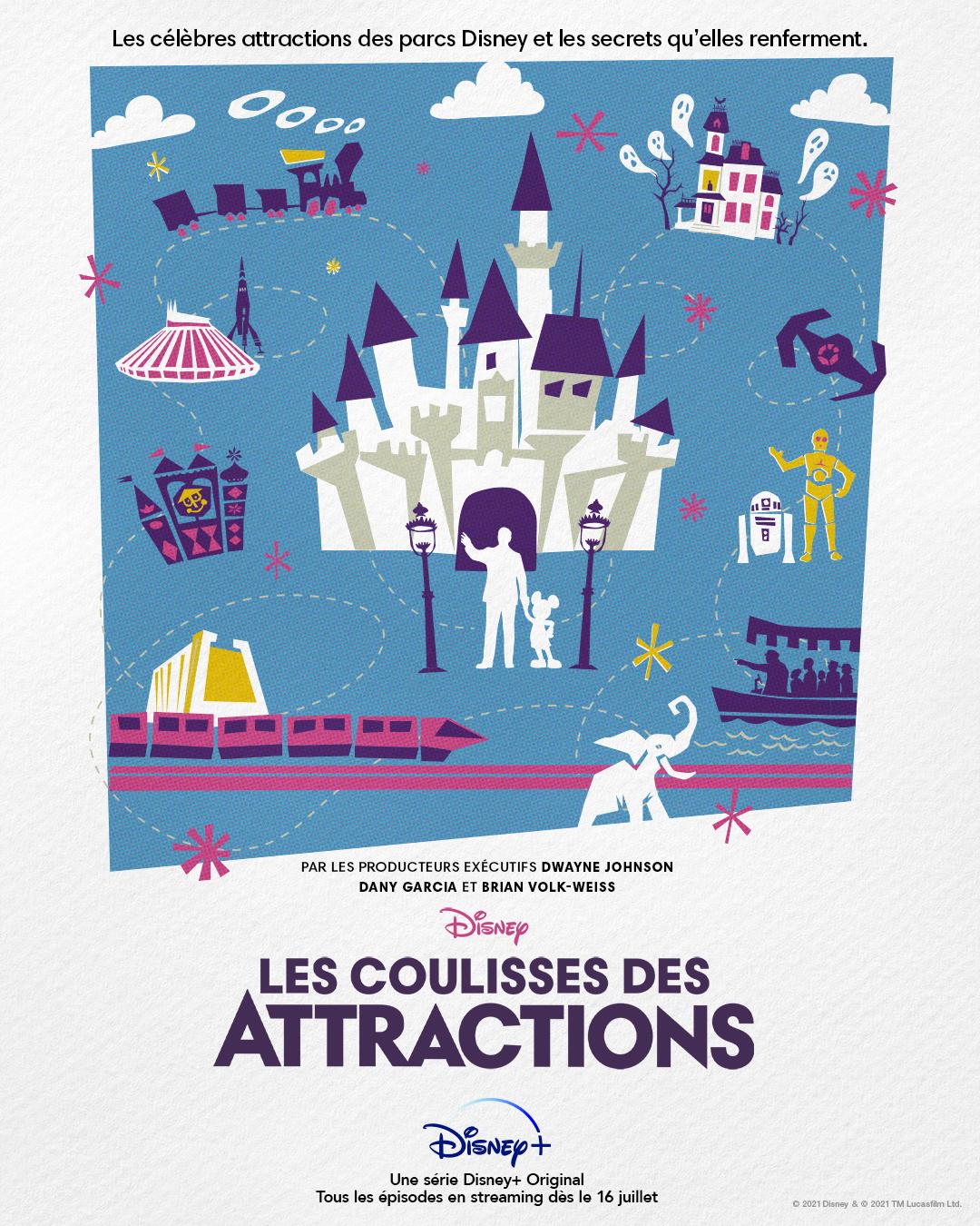 les coulisses des attractions