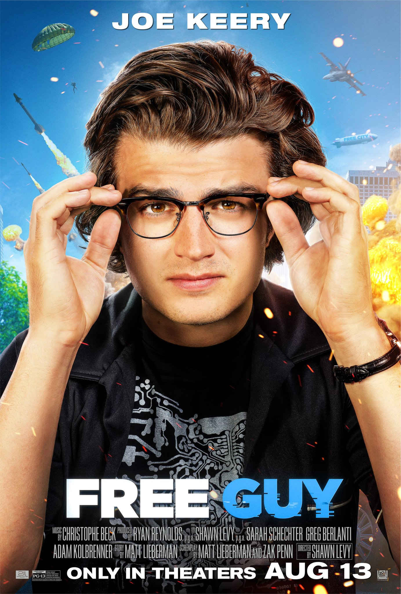free guy affiches