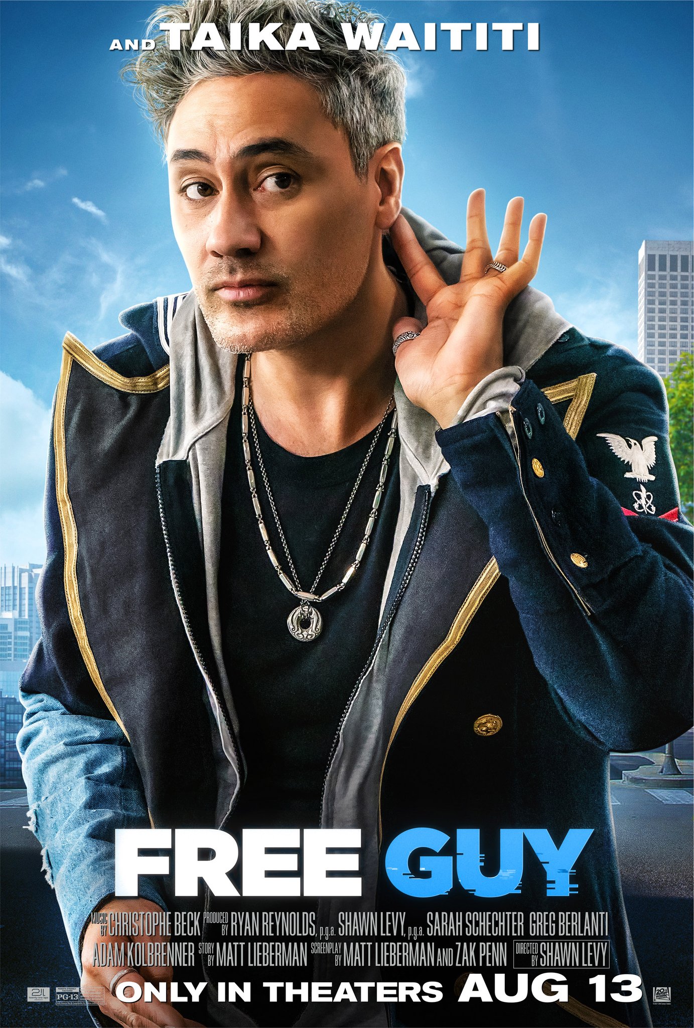 free guy affiches