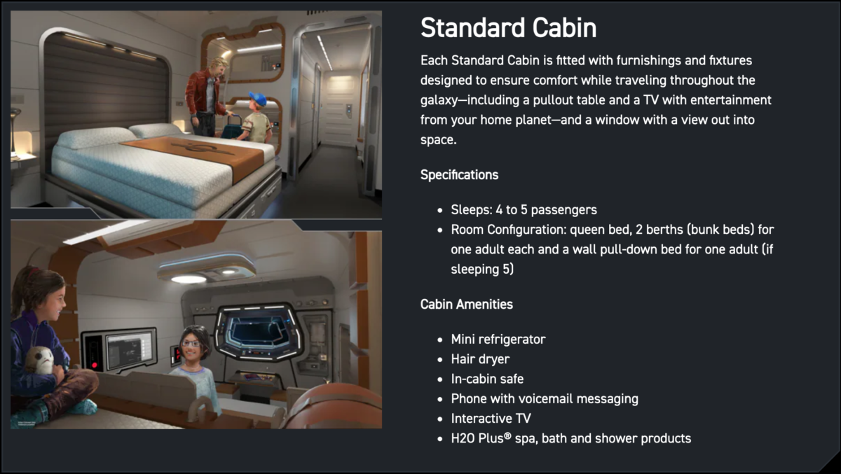 tarifs galactic starcruiser