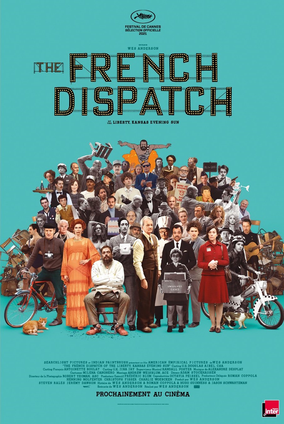 the french dispatch affiche