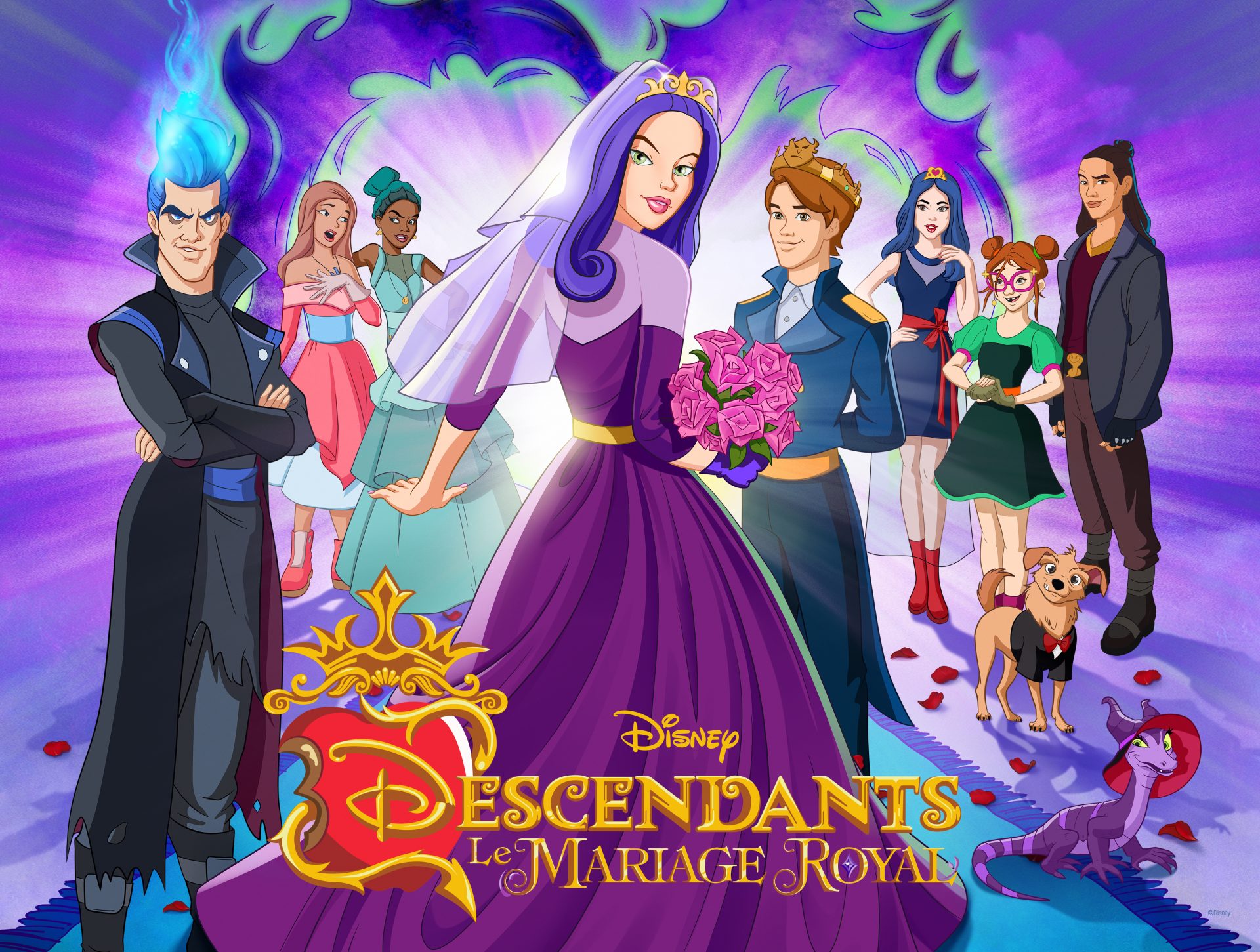 Disney Channel France diffusera le téléfilm animé Descendants : Le