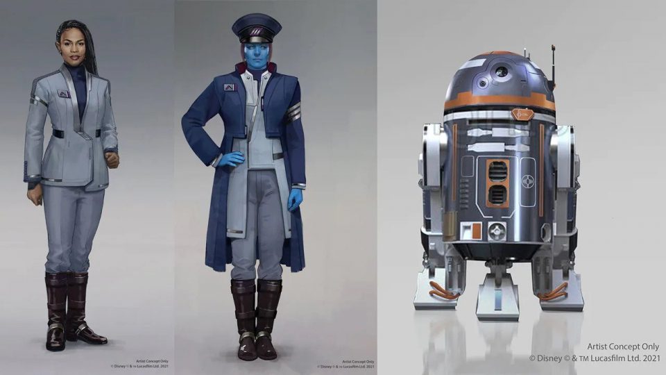 personnages galactic starcruiser