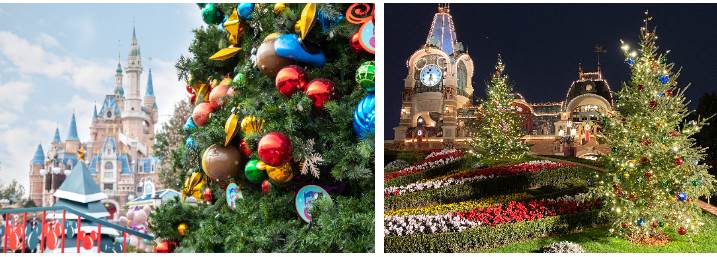 shanghai disney resort noël 2021